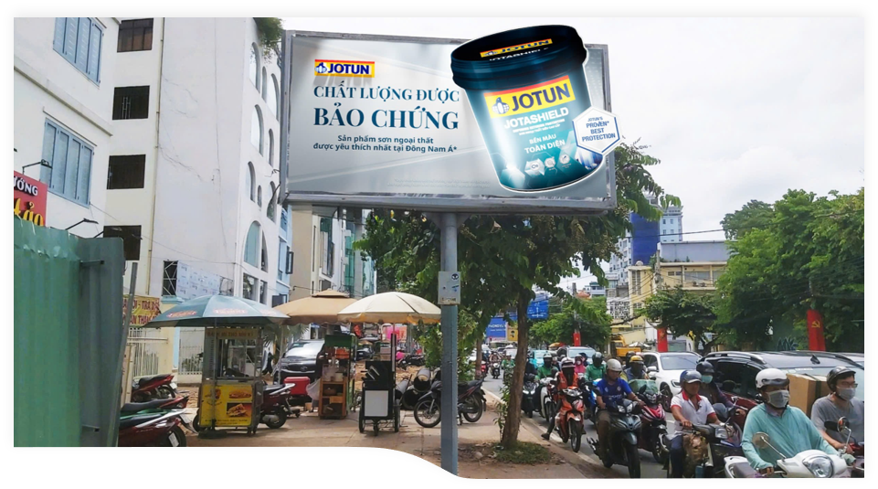 Billboard Cách Mạng Tháng 8, Quận 1 ( 1 Trụ)