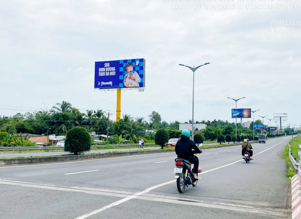 Billboard 22 TX Bình Minh, Vĩnh Long (QL1A đường dẫn cầu Cần Thơ), Vĩnh Long
