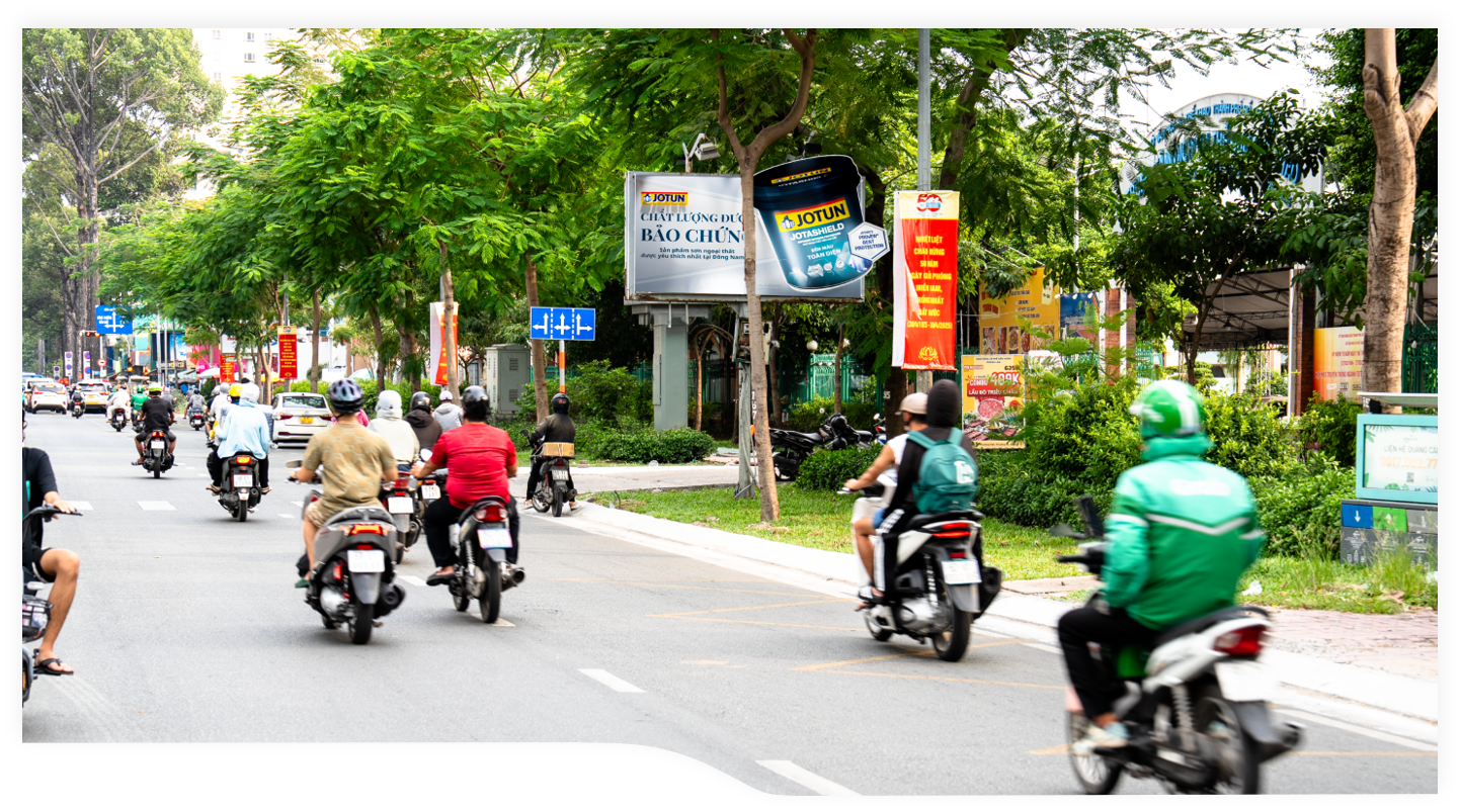 Billboard Đường Lý Thường Kiệt, Quận 11 (6 Trụ)