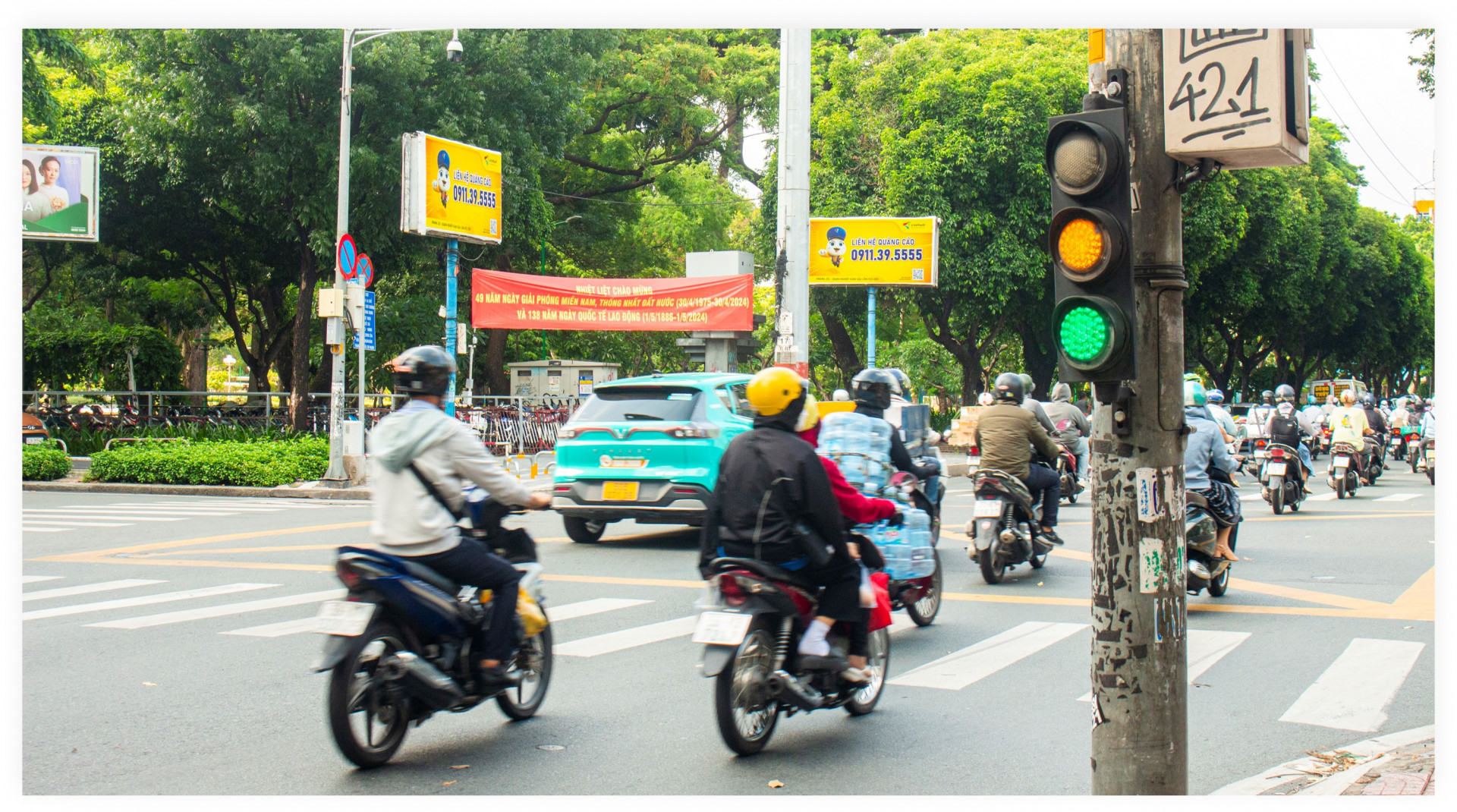 Billboard Đường Hai Bà Trưng - Điện Biên Phủ, Quận 1 (Bảng 2)