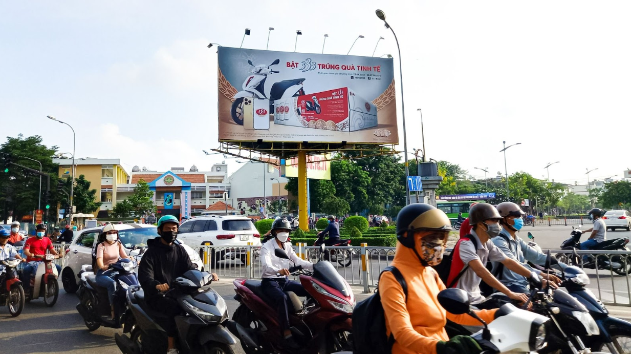 Billboard Tiểu Đảo Nguyễn Oanh - Phan Văn Trị