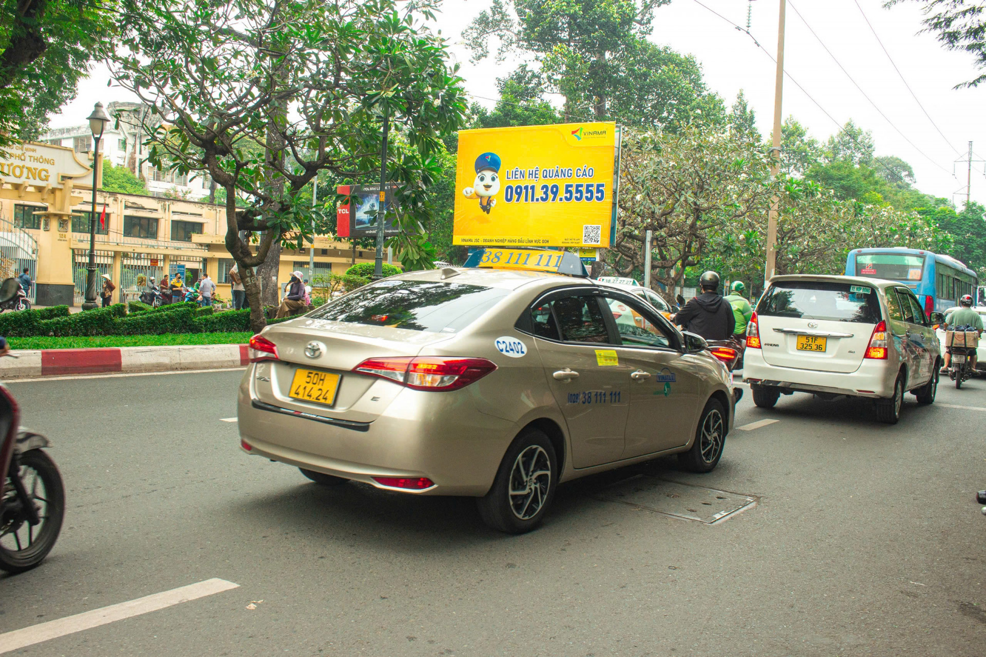 Billboard Trước Trường Hùng Vương - Bệnh viện Đại Học y Dược - Hồng Bàng