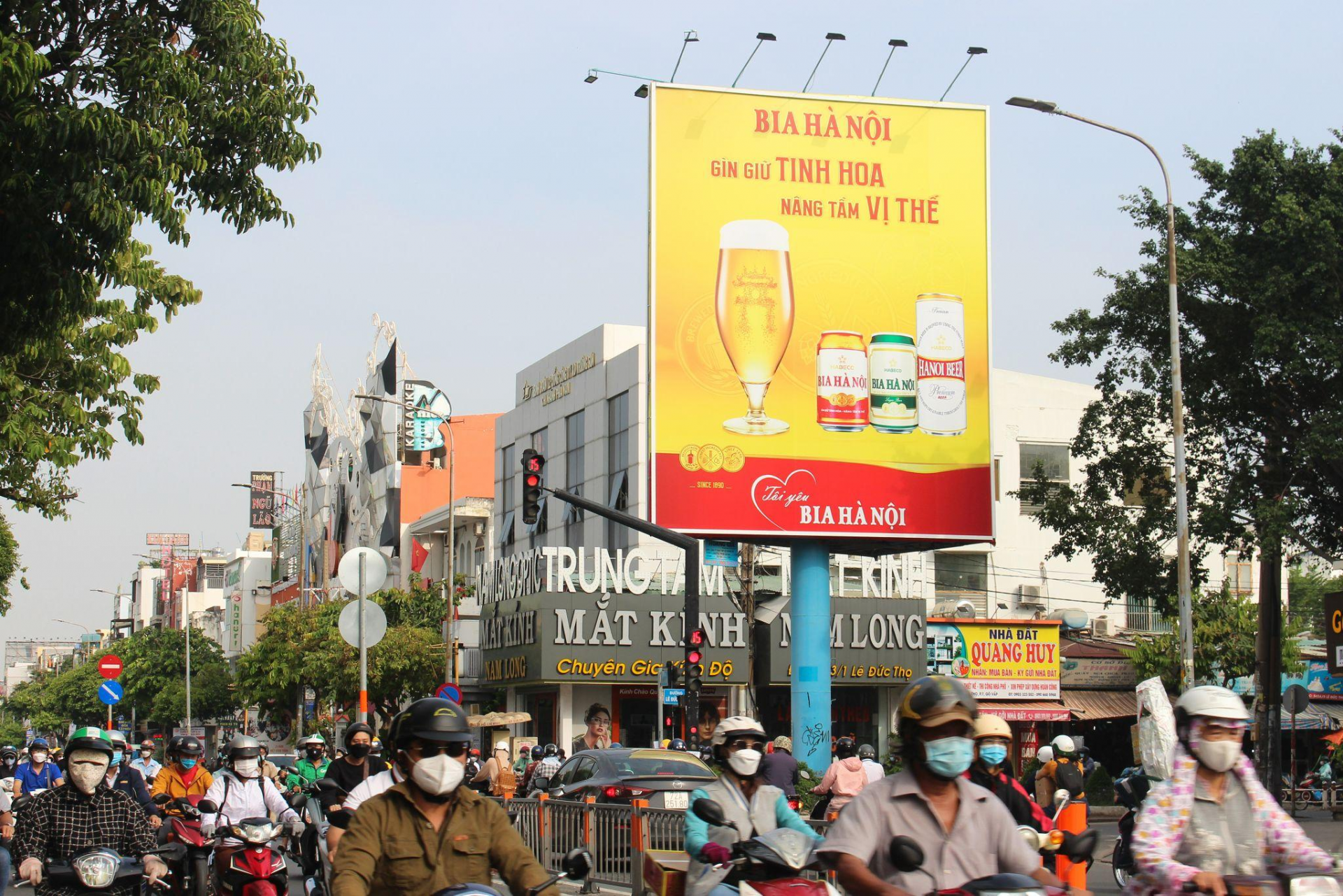 Billboard Ngã 3 Phan Văn Trị - Lê Đức Thọ