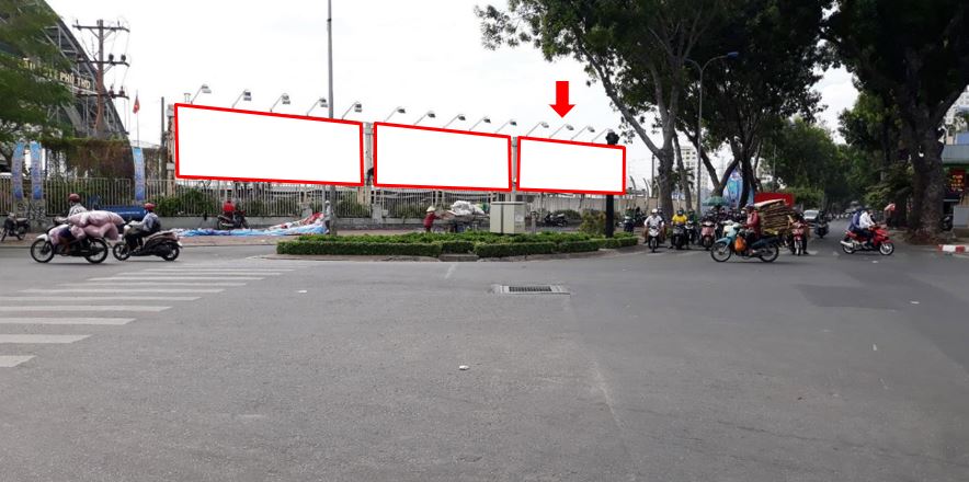 Bảng quảng cáo ngoài trời Nhà thi đấu Phú Thọ, 2 Lữ Gia, quận 11, Hồ Chí Minh