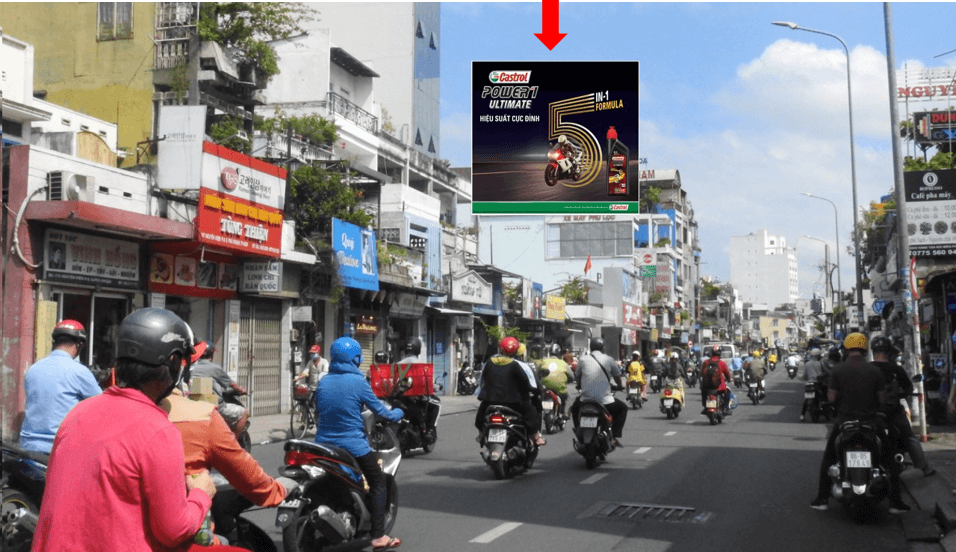 Bảng quảng cáo ngoài trời ngã tư Nguyễn Kiệm – Hoàng Văn Thụ, Phường 9, quận Phú Nhuận, Hồ Chí Minh