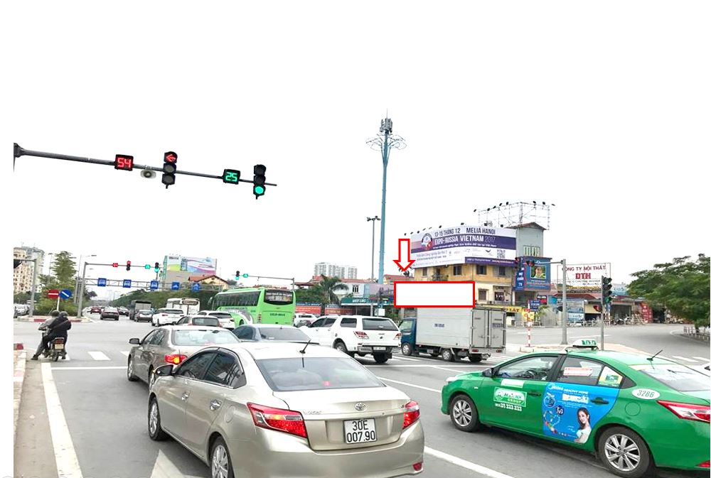 Bảng quảng cáo ngoài trời 71 Nguyễn Hoàng Tôn – Mặt hướng nhìn Võ Chí Công – Ciputra – Xuân La – Tây Hồ, Hà Nội