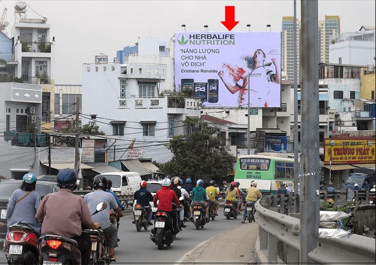 Bảng quảng cáo ngoài trời 458 Tùng Thiện Vương, quận 8, Hồ Chí Minh