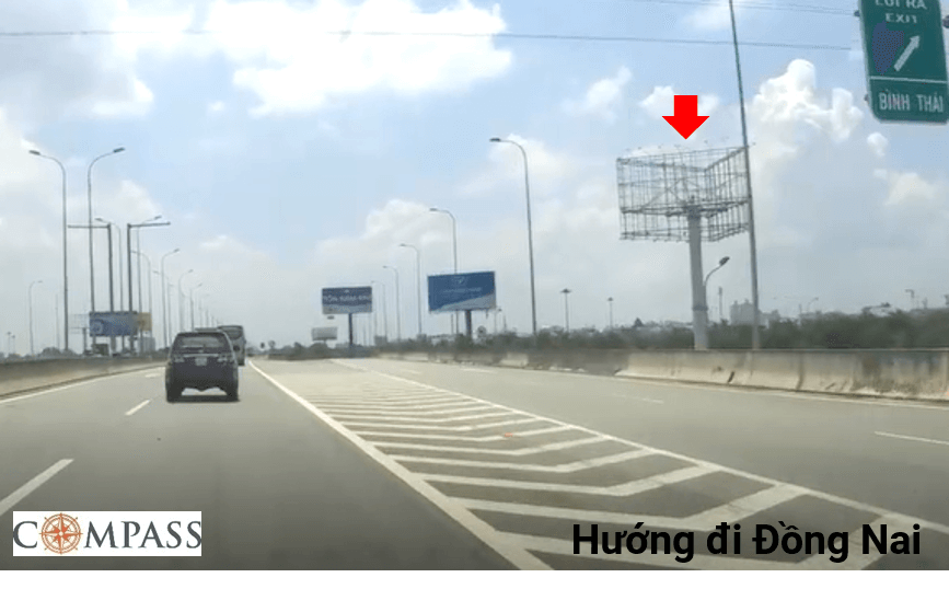 Bảng quảng cáo ngoài trời CT Long Thành – Dầu Giây, Phú Hữu, quận 9, Hồ Chí Minh