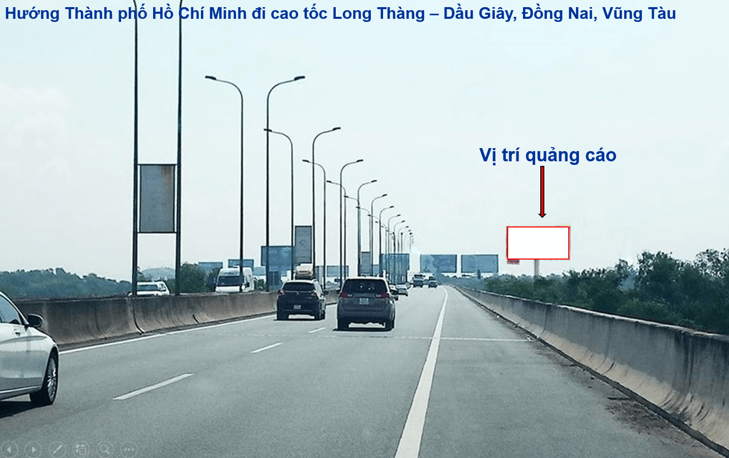 Bảng quảng cáo ngoài trời Gần B3 Cao tốc Long Thành – Dầu Giây, quận 9, Hồ Chí Minh