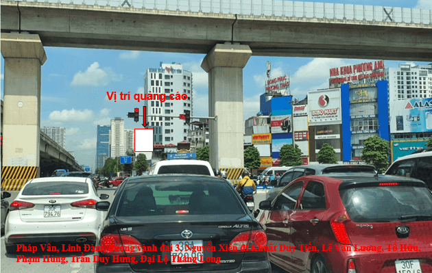 Bảng quảng cáo ngoài trời ngã tư Khuất Duy Tiến_Nguyễn Trãi_Nguyễn Xiển_Thanh Xuân