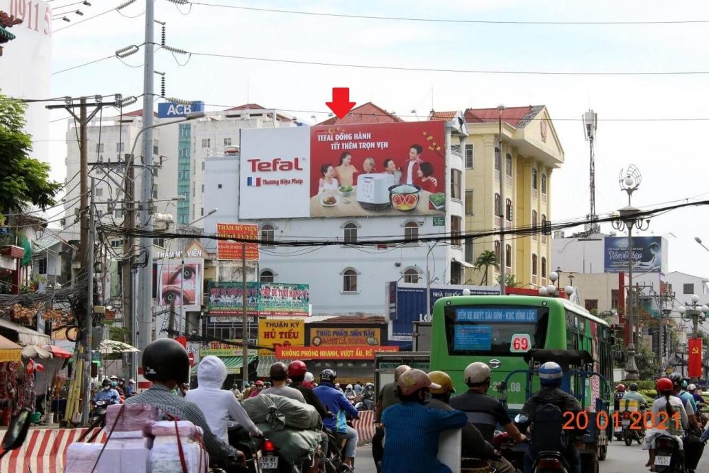 Bảng quảng cáo ngoài trời 174 Ông Ích Khiêm, quận 8, Hồ Chí Minh