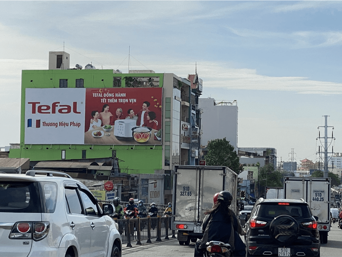Bảng quảng cáo ngoài trời 867 Hồng Bàng, quận 6, Hồ Chí Minh