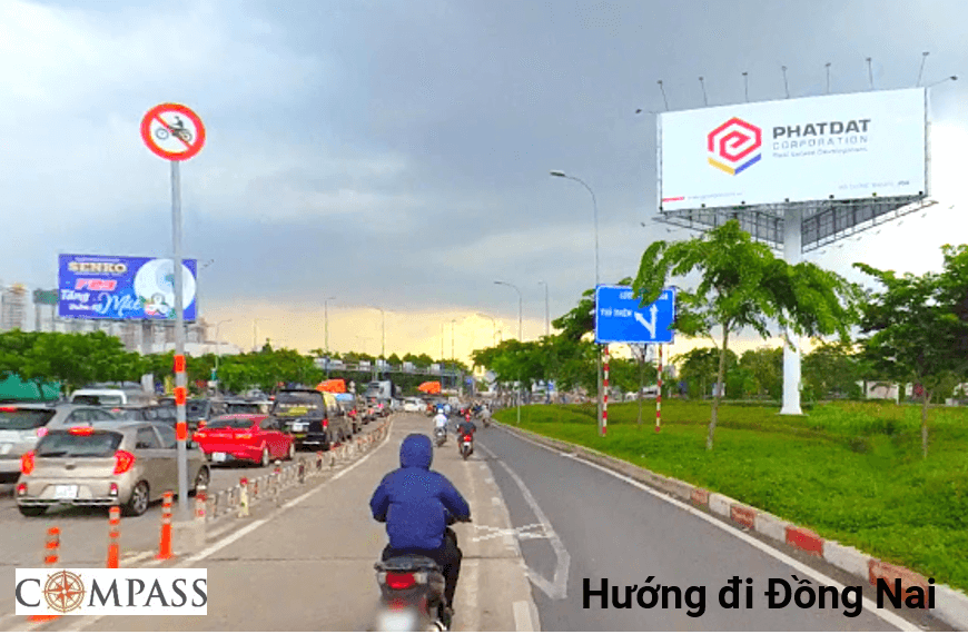 Bảng quảng cáo ngoài trời trụ đường Mai Chí Thọ, quận 2 , Hồ Chí Minh