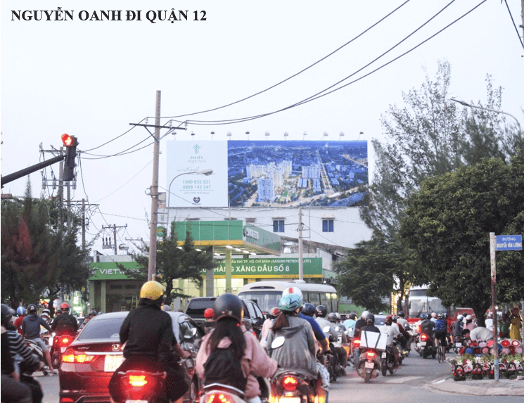 Bảng quảng cáo ngoài trời Nguyễn Oanh – Nguyễn Văn Lượng – Lê Hoàng Phái, quận Gò Vấp, Hồ Chí Minh