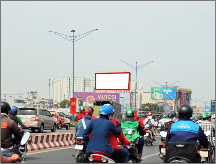 Bảng quảng cáo ngoài trời Cầu Tham Lương, quận 12, Hồ Chí Minh