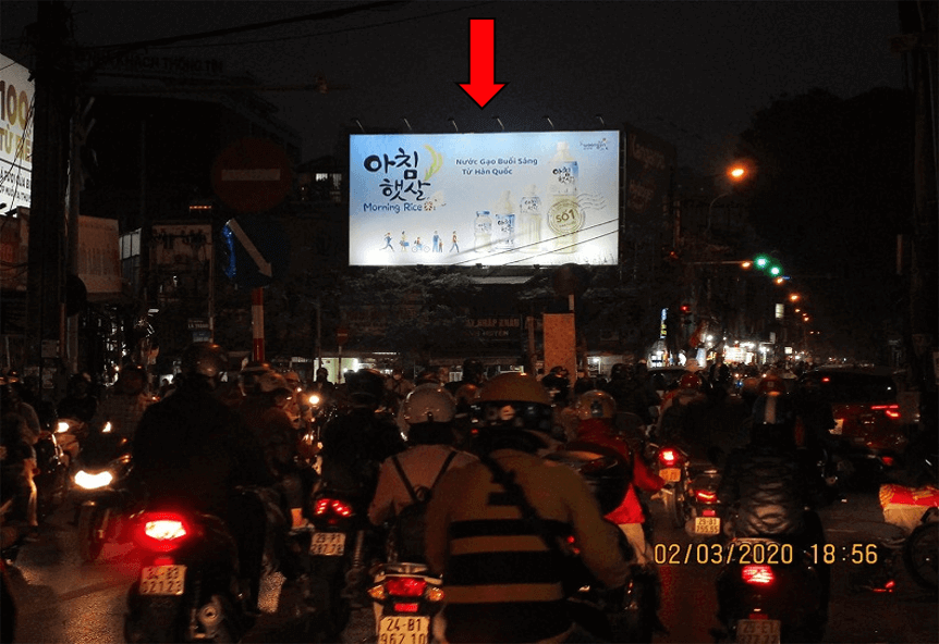 Bảng quảng cáo ngoài trời ngã tư Láng Hạ – Ba Đình, Hà Nội