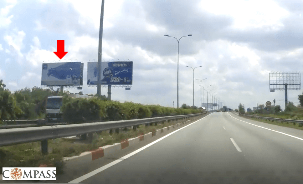 Bảng quảng cáo ngoài trời CT Long Thành – Dầu Giây, Long Phước, quận 9, Hồ Chí Minh