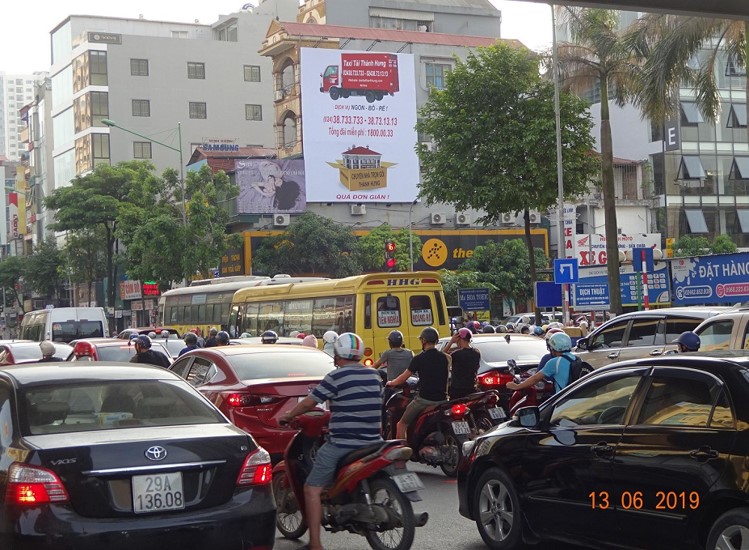 Bảng quảng cáo ngoài trời 18 Trần Phú, Đi Cầu Trắng, Hà Nội