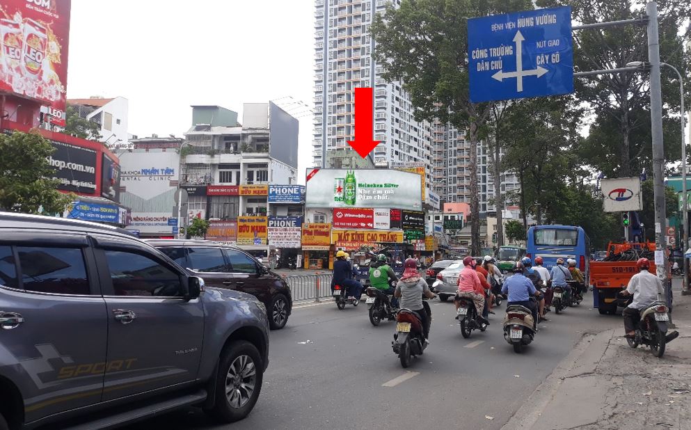 Bảng quảng cáo ngoài trời Ngã tư Lý Thường Kiệt & 3/2, quận 10, Hồ Chí Minh