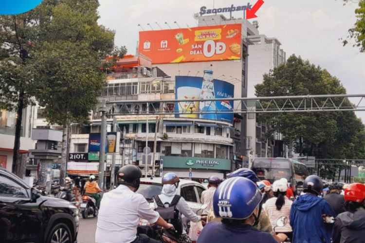 1 mặt bảng quảng cáo tại 163 Đường Nguyễn Thái Học, Phường Phạm Ngũ Lão, Quận 1, TP Hồ Chí Minh.
