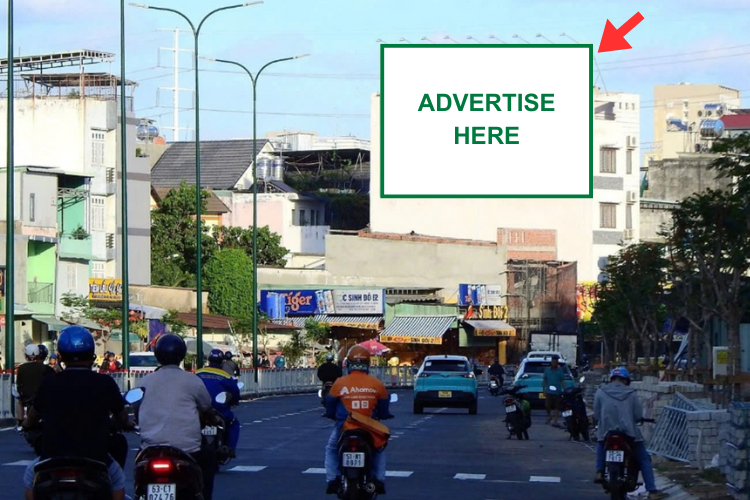 1 bảng quảng cáo treo tường tại 42 Dương Quảng Hàm, Phường An Nhơn, TP. Hồ Chí Minh