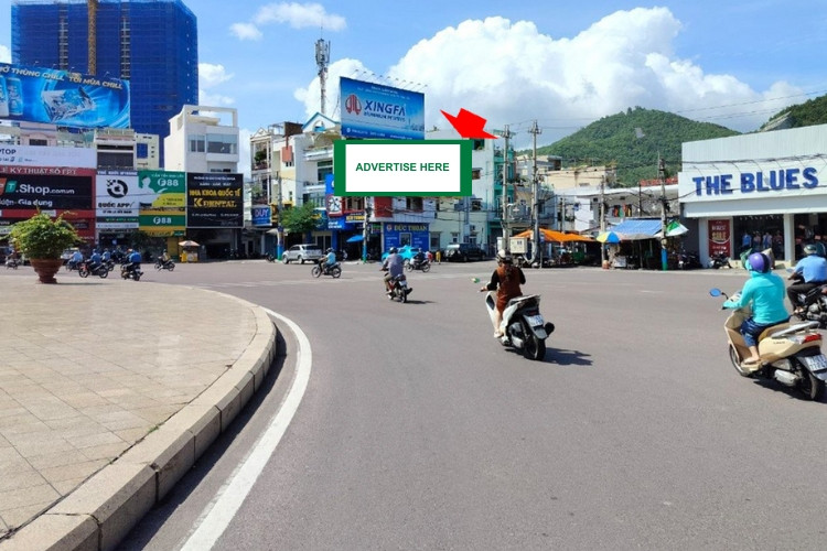 1 bảng quảng cáo treo tường nằm ngang tại 287 Lê Hồng Phong, phường Trần Hưng Đạo, Gia Lai