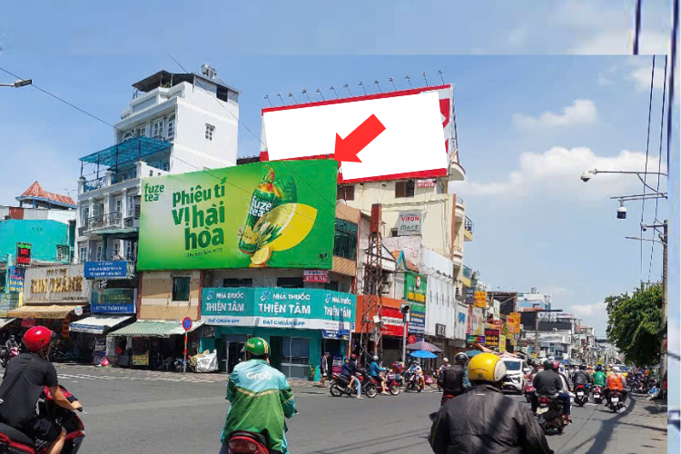 1 Biển quảng cáo Pano ốp tường ngang tại 533 Cách Mạng Tháng 8, Hòa Hưng, Thành phố Hồ Chí Minh