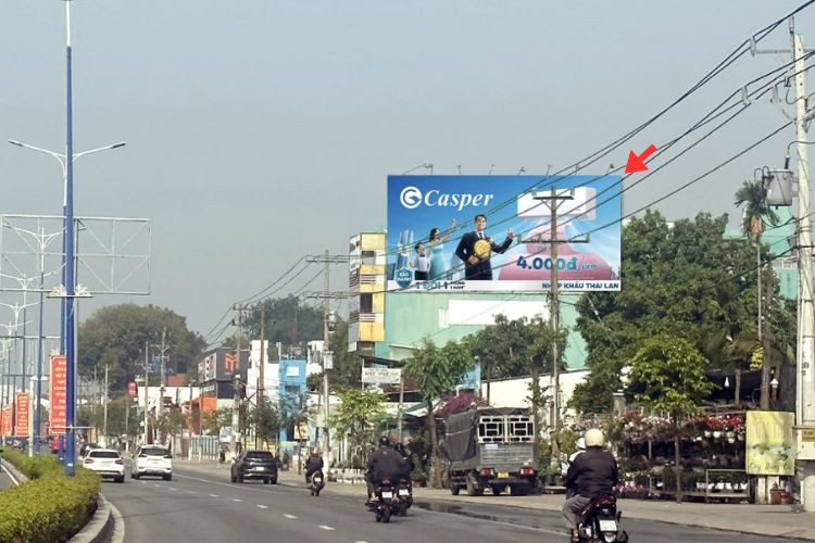 1 bảng quảng cáo ốp tường tại 596 Đại Lộ Bình Dương, Phường Thủ Dầu Một, HCM