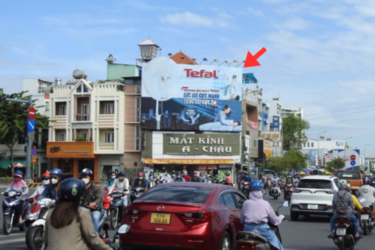 1 bảng quảng cáo treo tường tại 405 Phan Văn Trị, Phường Hạnh Thông, TP. Hồ Chí Minh