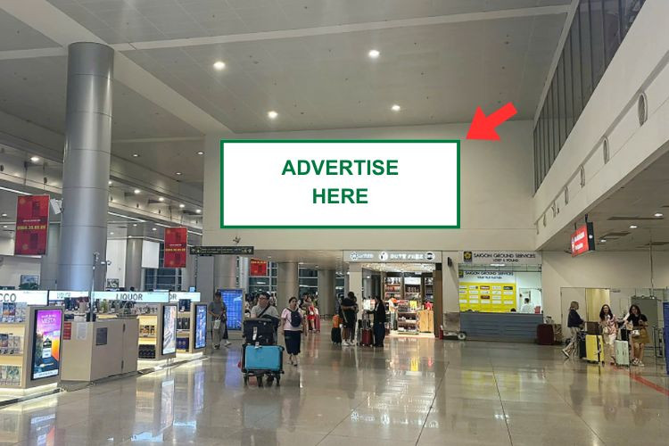 1 Panel Horizontal Light Box Billboard at Tan Son Nhat International Airport, Tan Son Hoa Ward, Ho Chi Minh City (Terminal 2 International Baggage Claim)